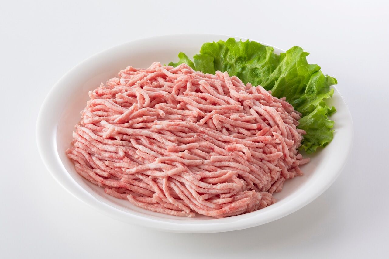 無薬豚ひき肉