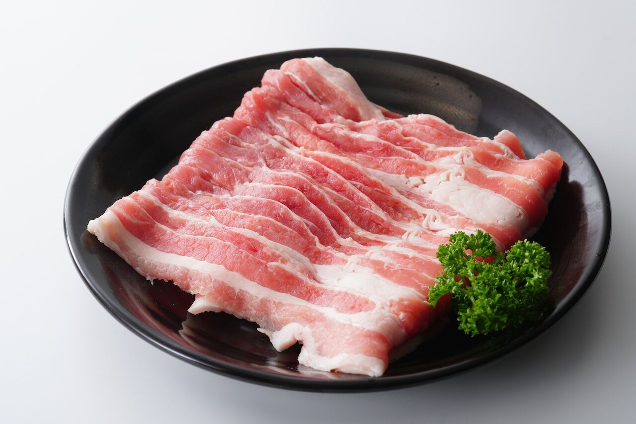 無薬豚バラスライス