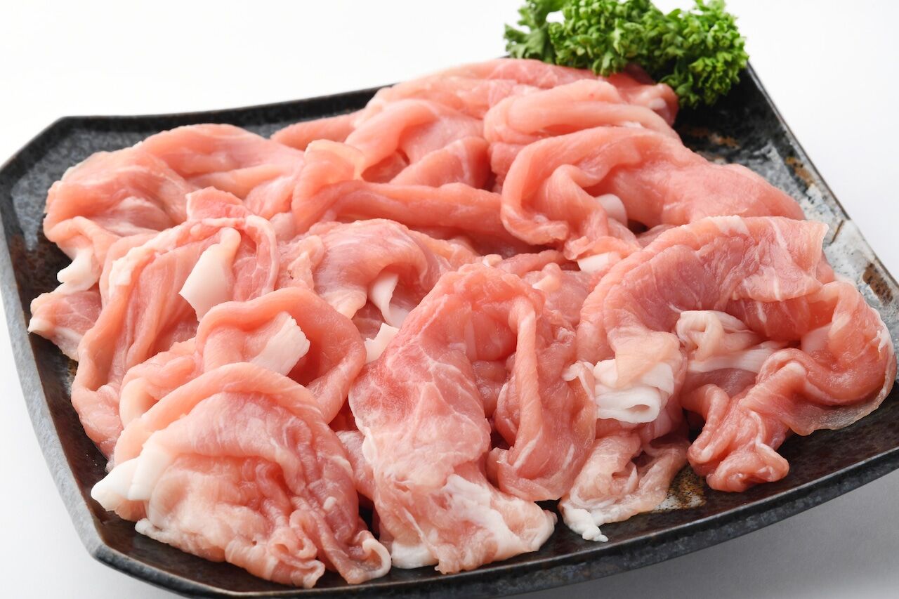 無薬豚モモスライス